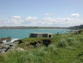 Encuvement sous masque pour pièce de 50 mm, Pointe de Roc'h Louët (Plougasnou)