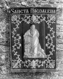 Bannière de procession, dite bannière de paroisse, dite bannière de Sainte Marie Madeleine, ancienne collégiale, actuellement église Sainte-Marie-Madeleine (Champeaux)