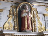 Statue : Saint Étienne, église Saint-Étienne (Saint-Abraham)