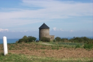Moulin à vent, actuellement maison, le Tertre à la Caille (Cancale)