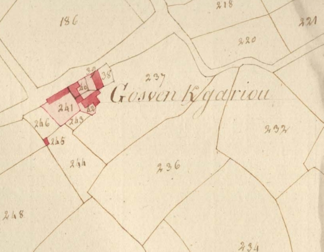 Ancienne ferme, actuellement maison, Kergariou (Ploumilliau)