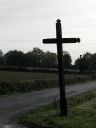 Croix de chemin, le Pont de la Chaussée (Dingé)