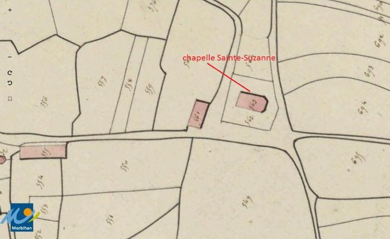 Chapelle Sainte-Suzanne, Tréviet (Sérent)