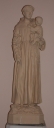 Statue sur culot : Saint Antoine de Padoue et l'Enfant