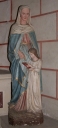 Statue : Education de la Vierge autel sud