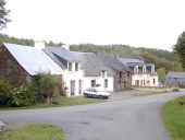 Alignement de quatre maisons, le Haut Rimon (Renac)