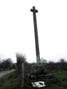 Croix de chemin monumentale, la Moignerie (Bonnemain)
