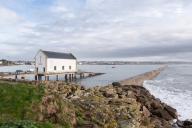 Cale et abri du canot de sauvetage SNSM de Sainte-Evette (Audierne-Esquibien)