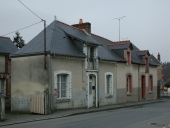 Alignement de maisons, 13-15 rue des Etangs (Argentré-du-Plessis)