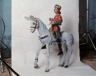 Statue (statue équestre) : saint Julien