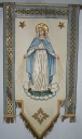 Bannière de procession : Immaculée Conception