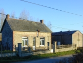 Mairie et écoles sur la commune de Cuguen