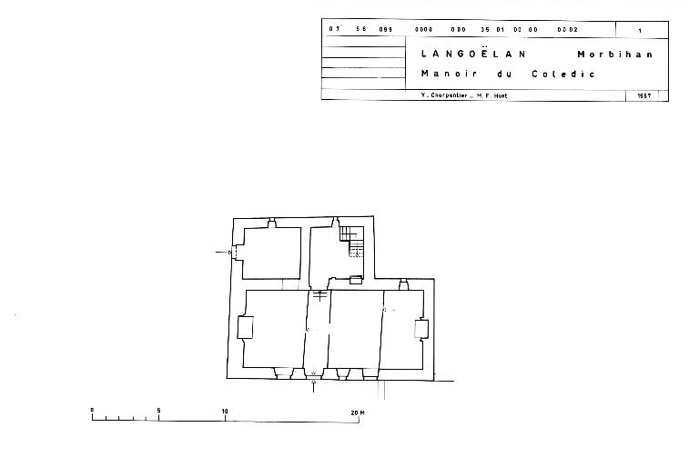 Maison, le Coledic Braz (Langoëlan)