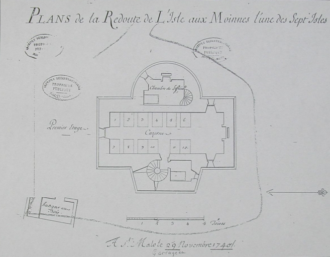 Ensemble fortifié des Sept-Îles, dit ensemble fortifié de l'Ile aux Moines (Perros-Guirec)