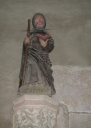 Statue de saint Herbot