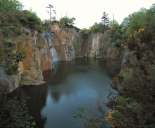 Carrière de granite Gallais Alfred, près de la Ville Pion (Lanhélin fusionnée en Mesnil-Roc'h en 2019)