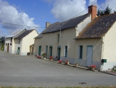 Alignement de fermes, le Chemin Chaussé (Mouazé)