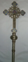 Ensemble de 2 croix de procession