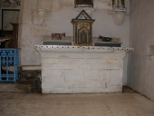 Ensemble autel, gradins d'autel, tabernacle (autel secondaire)