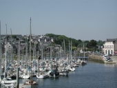 Bassin à flot du port de Binic (Binic fusionnée en Binic-Etables-sur-Mer en 2016)