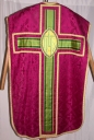 Ornement violet 2 : chasuble