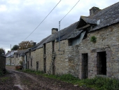 Alignement de logis, la Bonhommais (Saint-Just)