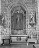 Ensemble des autels de la Vierge (autel, retable, tabernacle, 2 gradins d'autel, tableau) et de saint Jean-Baptiste (autel, retable, 2 gradins d'autel, tableau) (Tremblay fusionnée en Val-Couesnon en 2019)