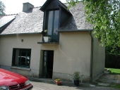 Alignement de deux maisons, la Lande Amaury (Feins)