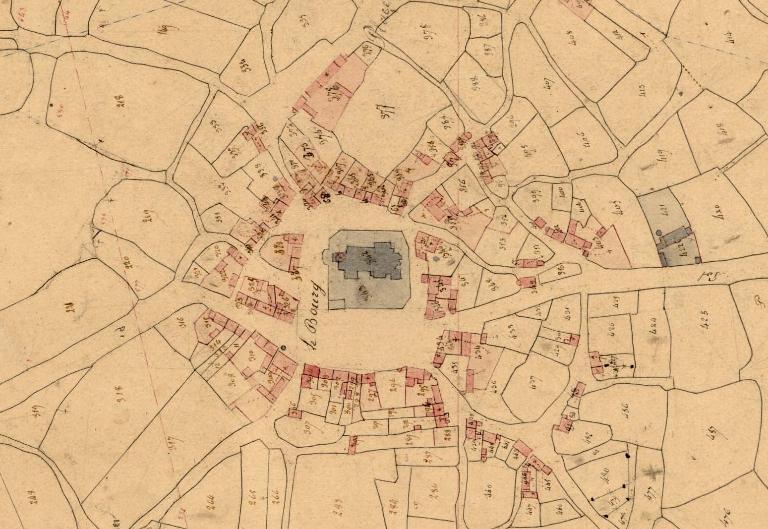 Le bourg de Lanhouarneau