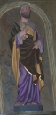 Statue (petite nature) : saint Pierre