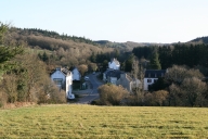 Hameau, la Gare (Locmaria-Berrien fusionnée en Poullaouen en 2019)
