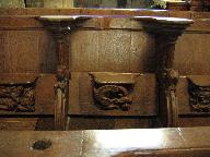 Cathédrale Saint-Tugdual : stalle 26