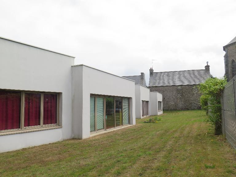 Mairie-école de Rospez actuellement groupe scolaire public Edouard Luby