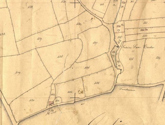 Chemin, près de la route d'Armor (Tréduder)