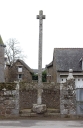 Croix de cimetière, place de l'Eglise (Lanhélin fusionnée en Mesnil-Roc'h en 2019)