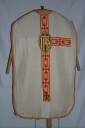 Ornement blanc 2 : chasuble