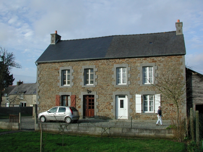 Ferme, actuellement maisons, le Fertier (Saint-Pierre-de-Plesguen fusionnée en Mesnil-Roc'h en 2019)
