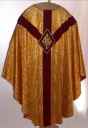 Ornement doré 2 : chasuble, étole