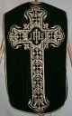 Ornement noir : chasuble