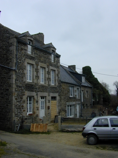 Alignement de maisons, la Lande (Pleurtuit)