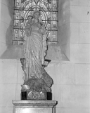 Statue : Vierge à l'Enfant, dite Notre-Dame des Champs, église paroissiale Saint-Martin (Erbrée)