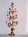 Ensemble de 4 chandeliers d'autel
