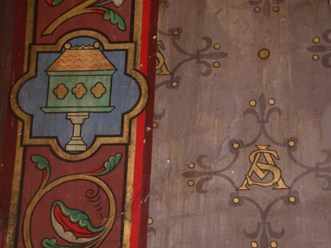 Peinture monumentale : Les litanies de la Vierge