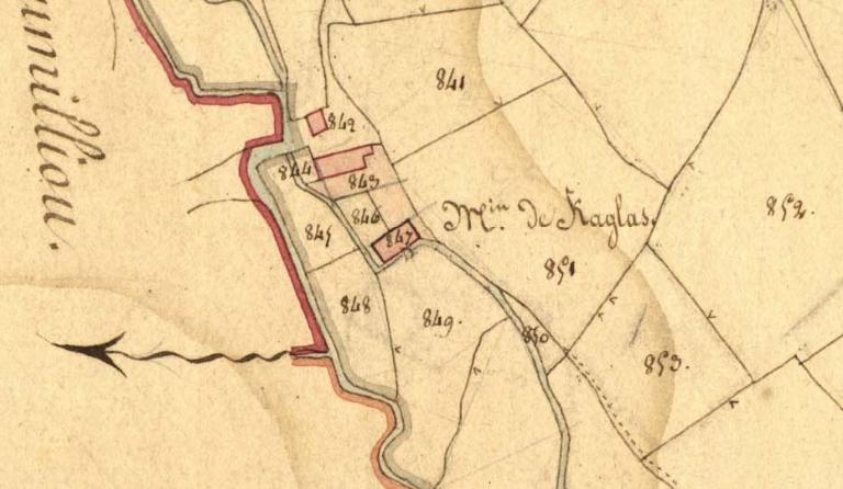 Moulin à papier, Keranglas (Ploubezre)