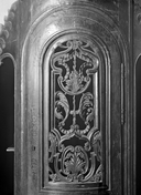 Confessionnal (3), église paroissiale Saint-Guérec (Cléguérec)