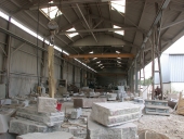 Carrière de granite et usine de taille de matériaux de construction de la Pyrie (Le Hinglé)