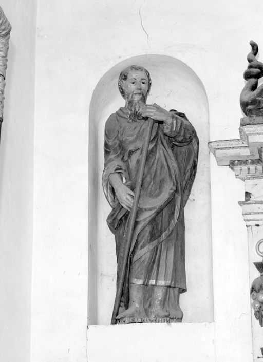 Statue (d'applique, petite nature) : saint Joachim, église paroissiale Saint-Pierre Saint-Paul (Kergrist)