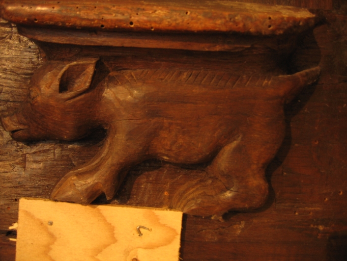 Chapelle Saint-Quay : stalle 05