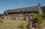 Les maisons et les fermes sur la commune de Domloup