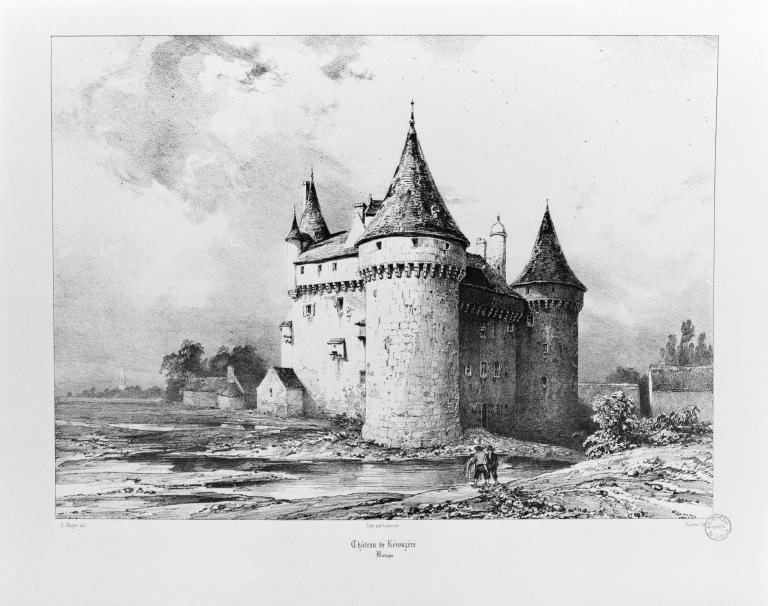 Château fort dit château de Kerouzéré (Sibiril)